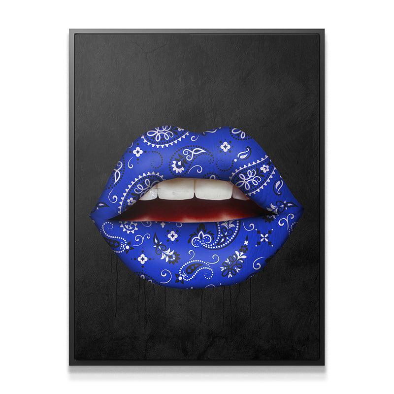 Blue Bandana Lips - Image 5