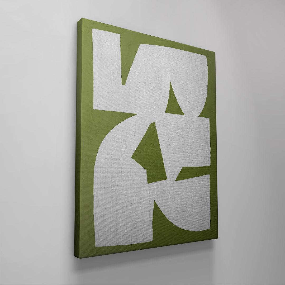 Colliding Shapes Green N.1 - Image 4