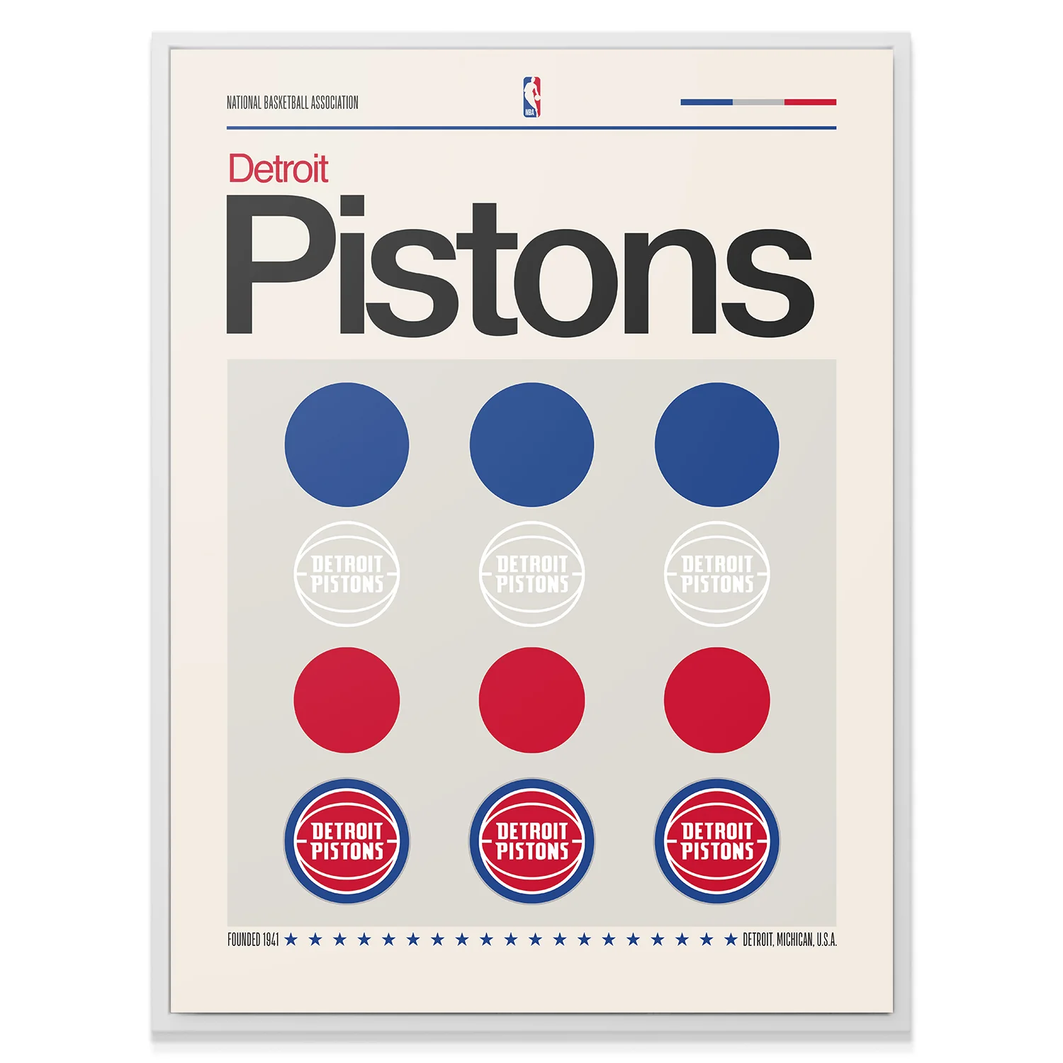 Deconstructed Logo - Pistons - Image 4