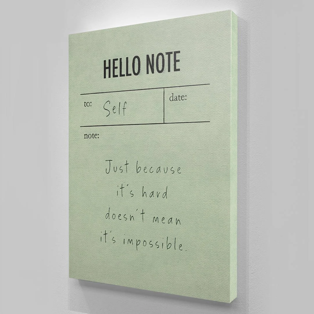 Hello Note (Green) - Image 3