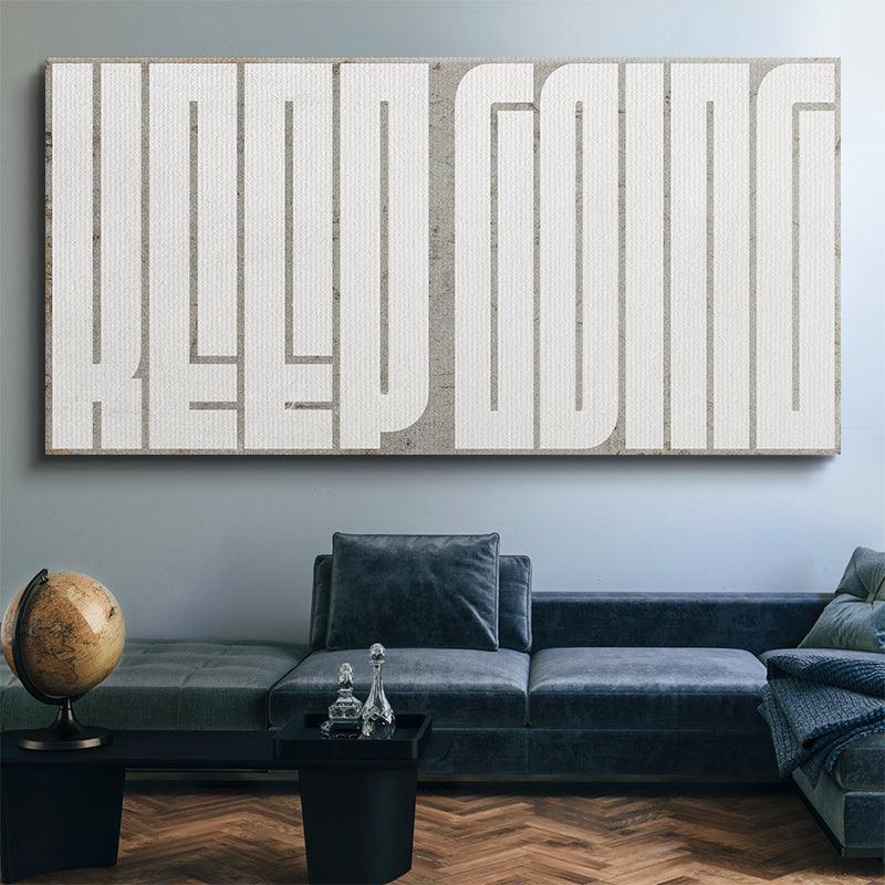 Keep Going - Maze (White)