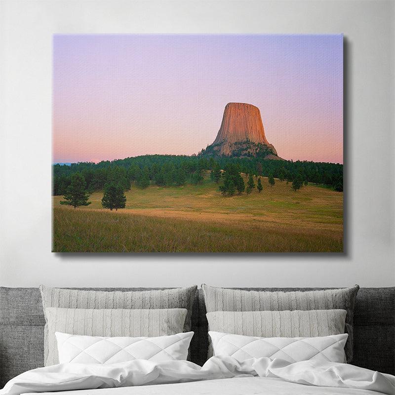 Magic Hour At The Devils Tower
