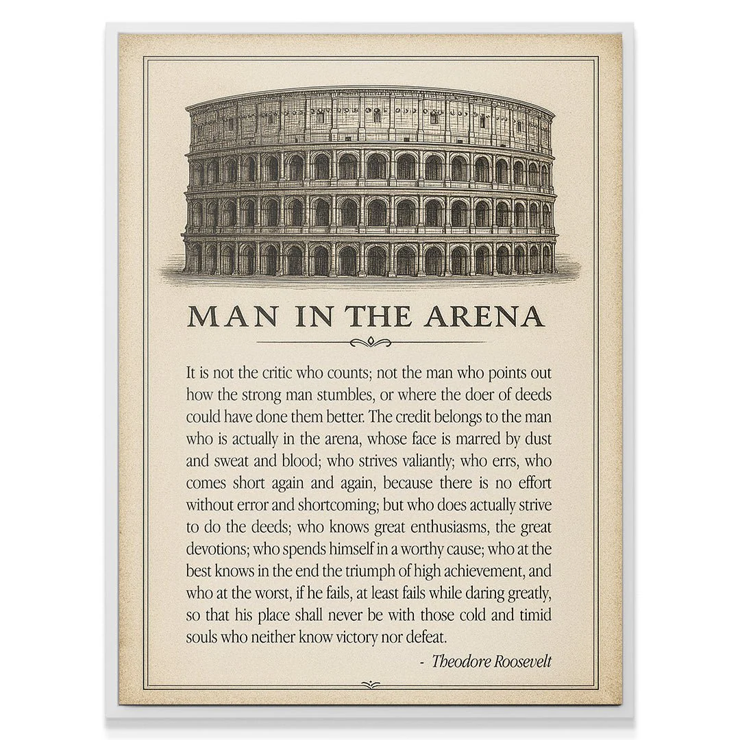 Man In the Arena - Type - Image 4