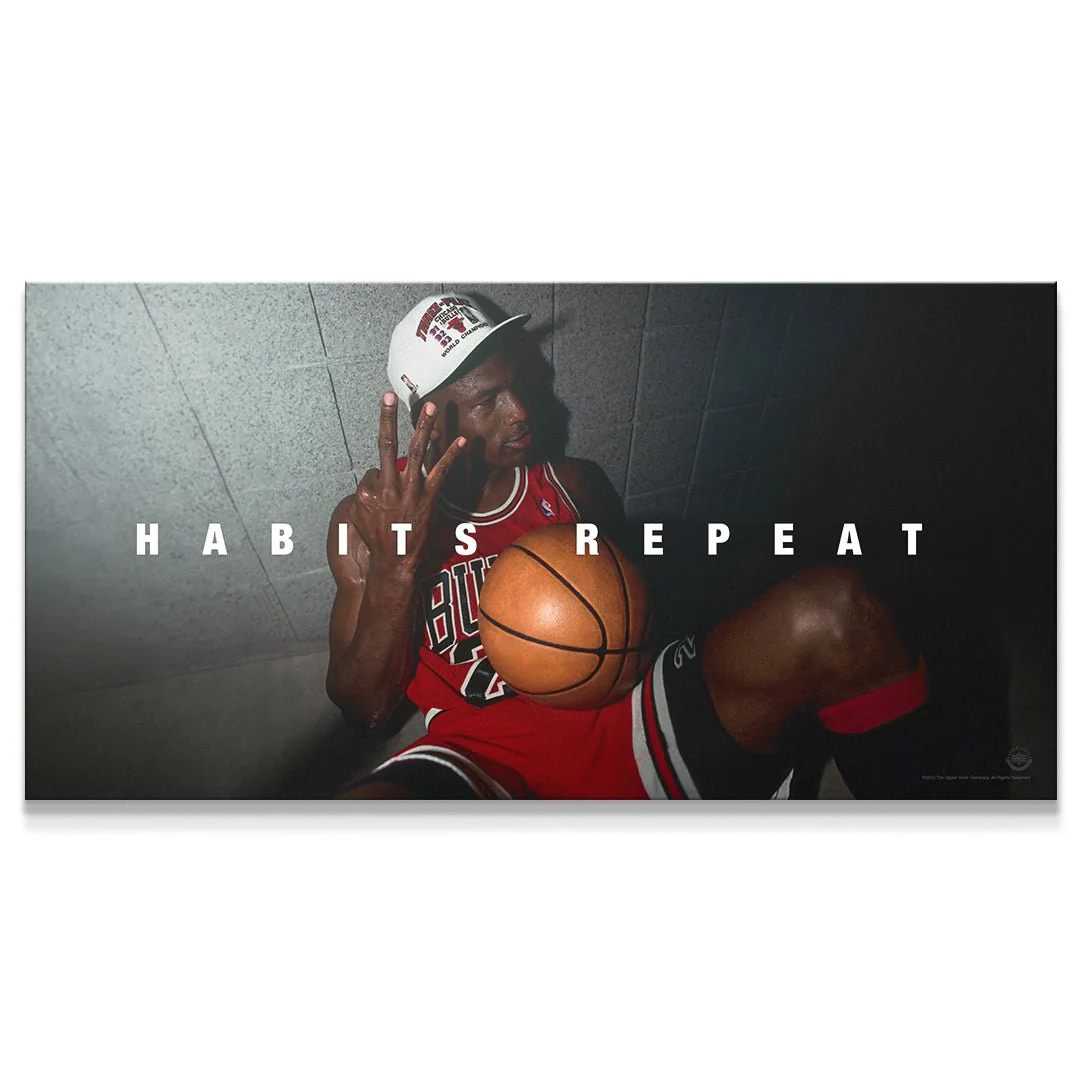 Michael Jordan - Habits Repeat - Image 2