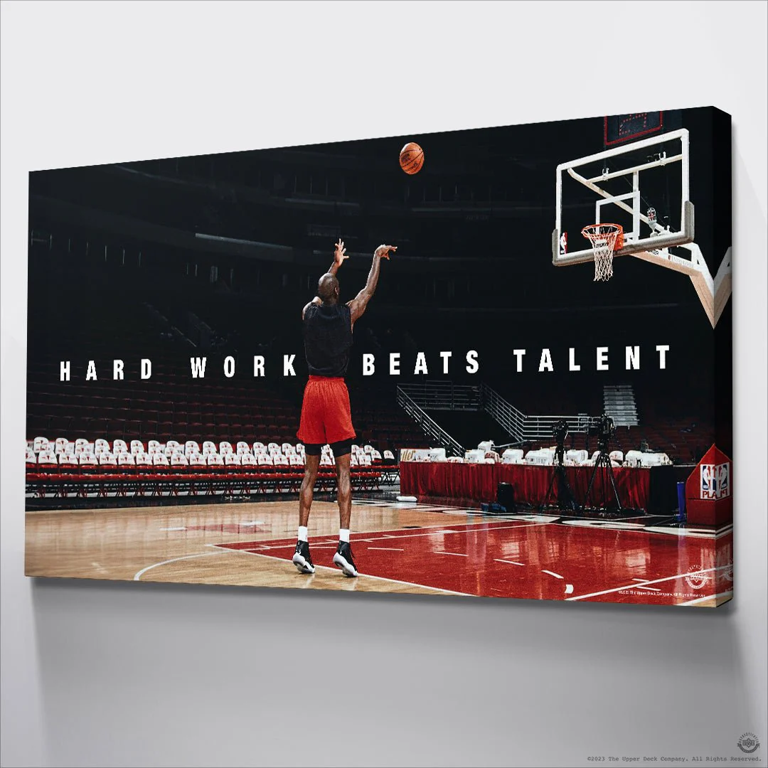 Michael Jordan - Hard Work Beats Talent - Image 3