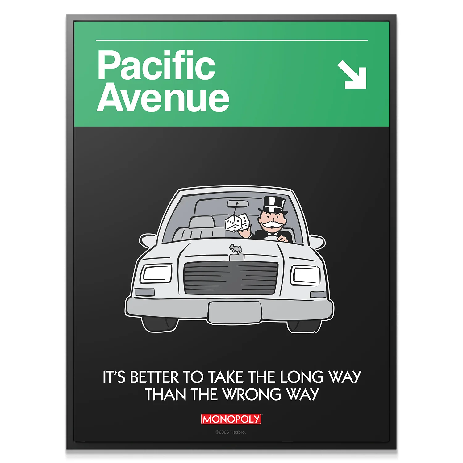 Monopoly - Pacific Ave Sign - Image 3