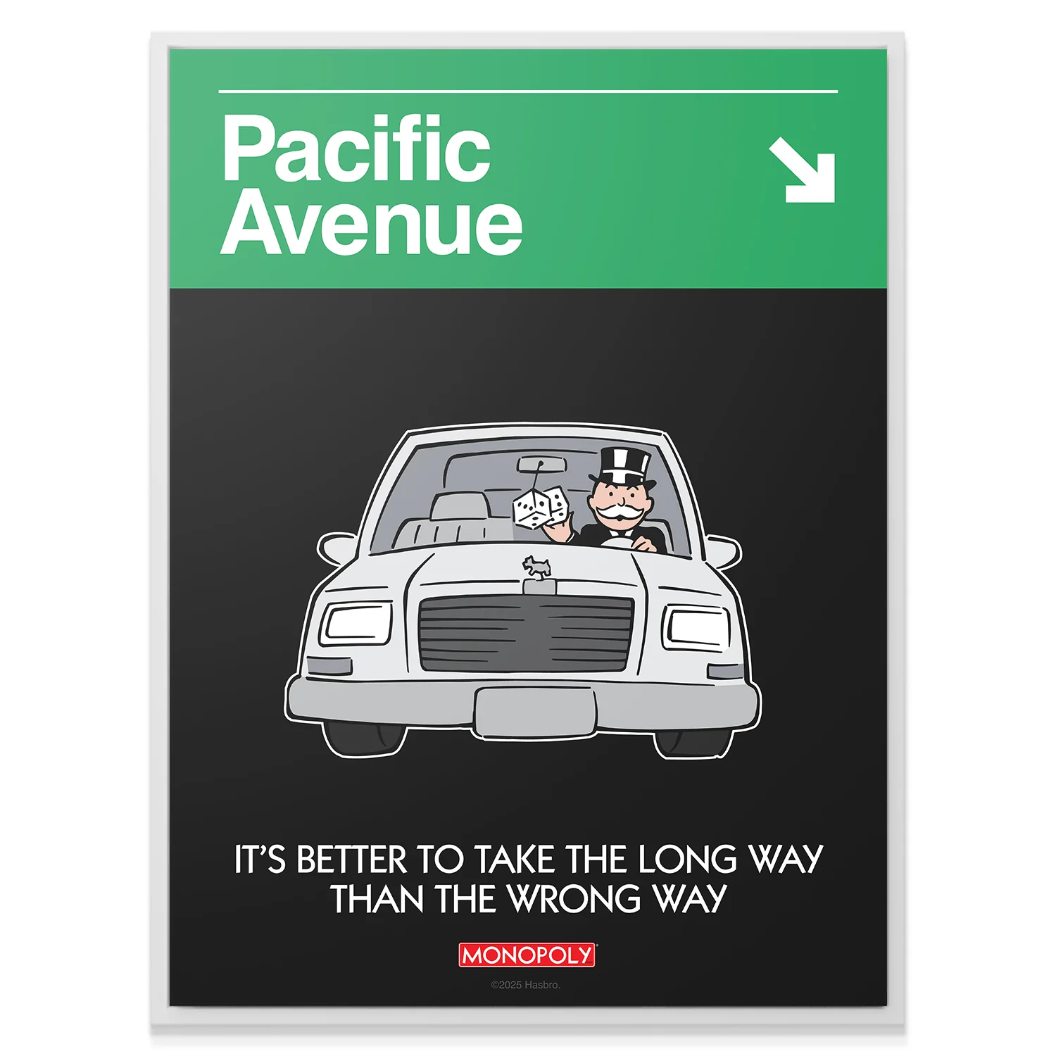 Monopoly - Pacific Ave Sign - Image 4