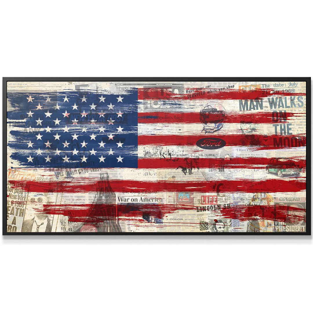 Newspaper USA Flag - Image 3