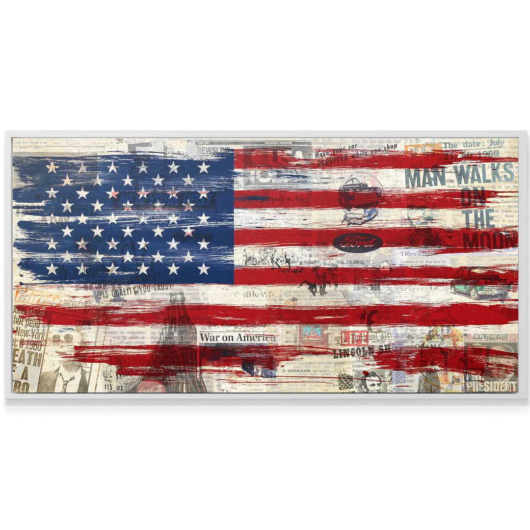 Newspaper USA Flag - Image 4