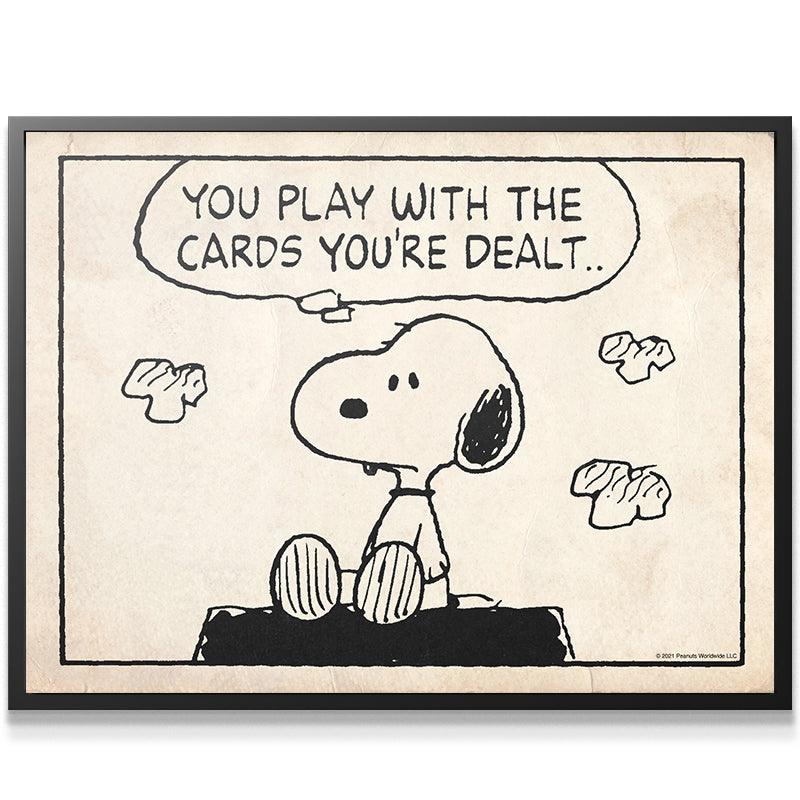 Peanuts - Cards You're Dealt - Sketch - Image 5