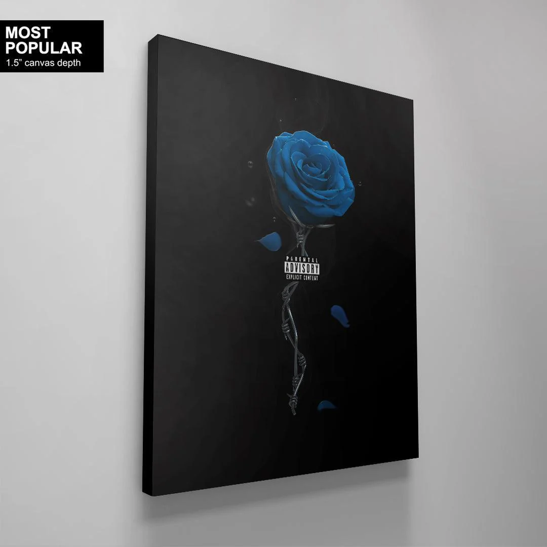 Pop Smoke - Shoot for the stars, Aim for the moon - Blue Rose - Image 4
