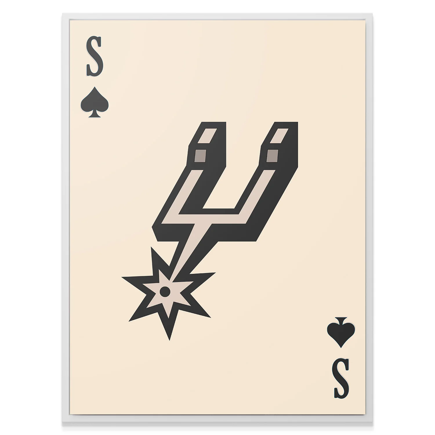 Retro Logo Card - Spurs - Image 4