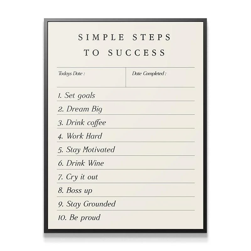 Simple Steps To Success - Image 5