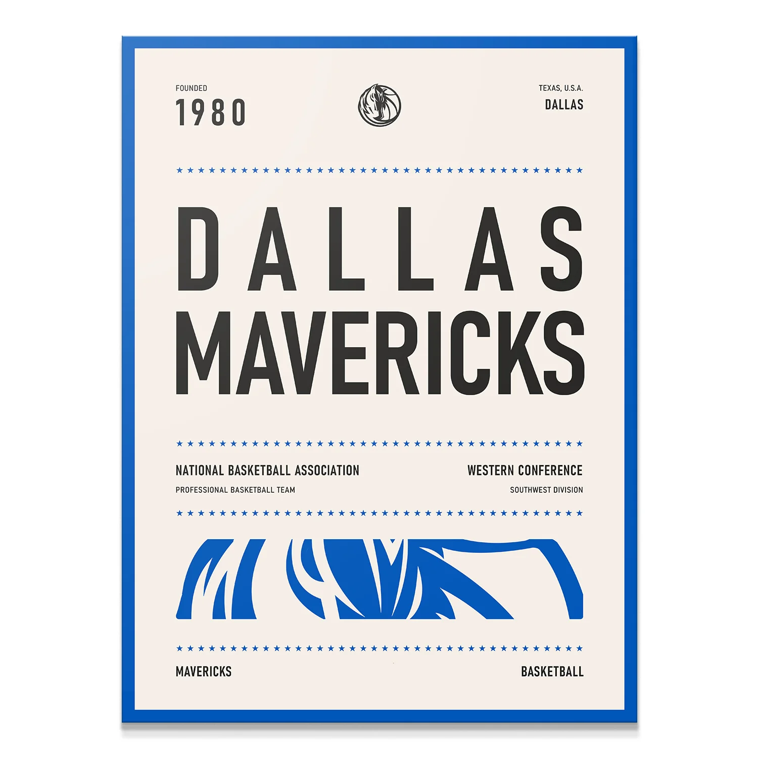 Team Poster - Mavericks - Image 2