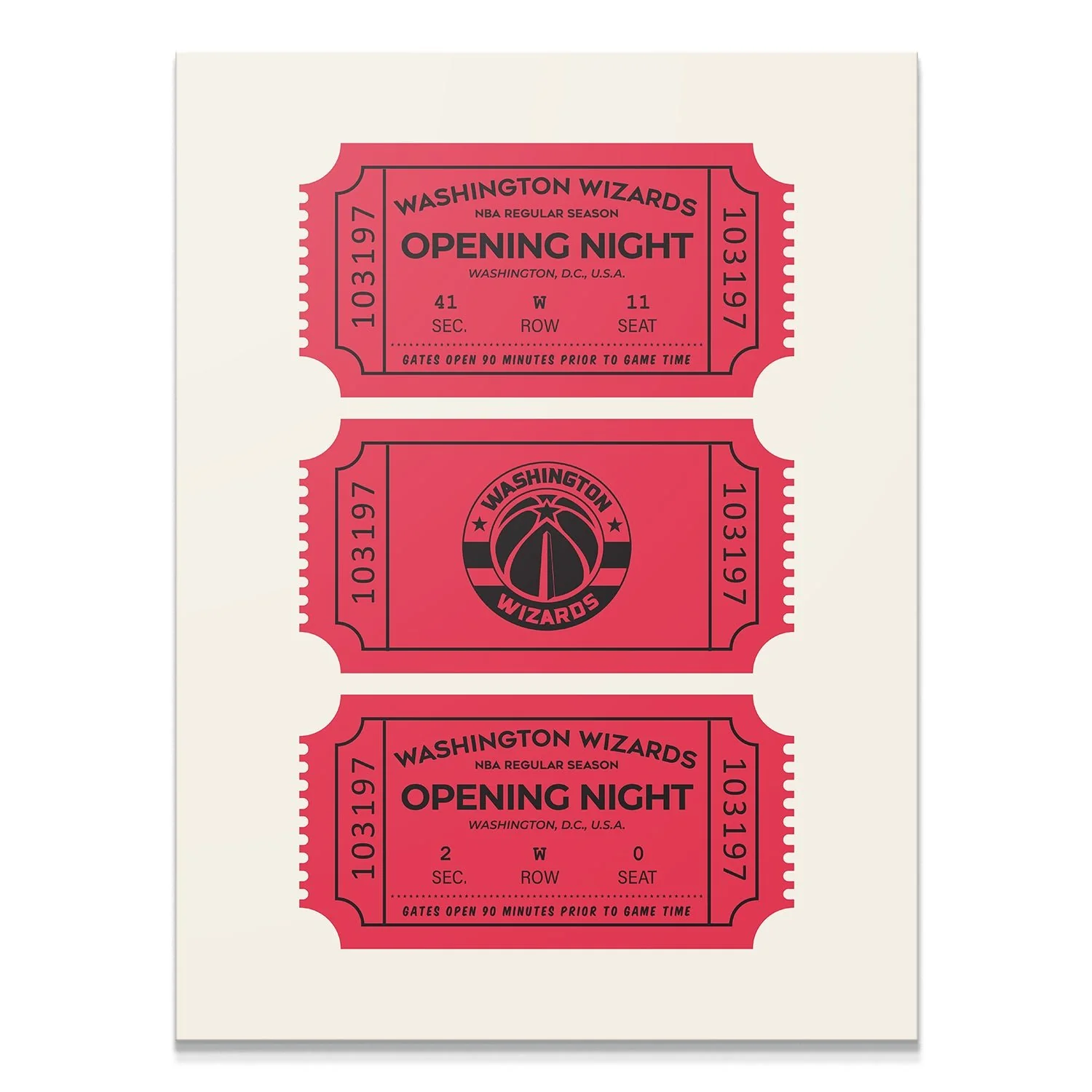 Tickets - Wizards - Image 2