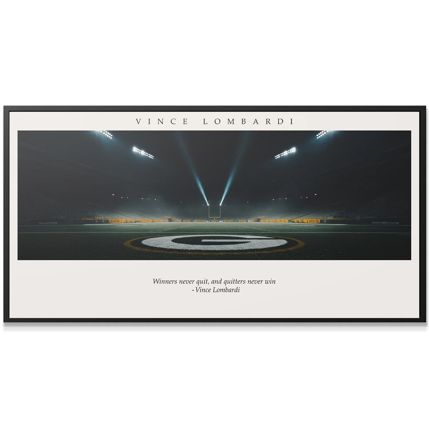 Vince Lombardi - Winners Never Quit - Image 3