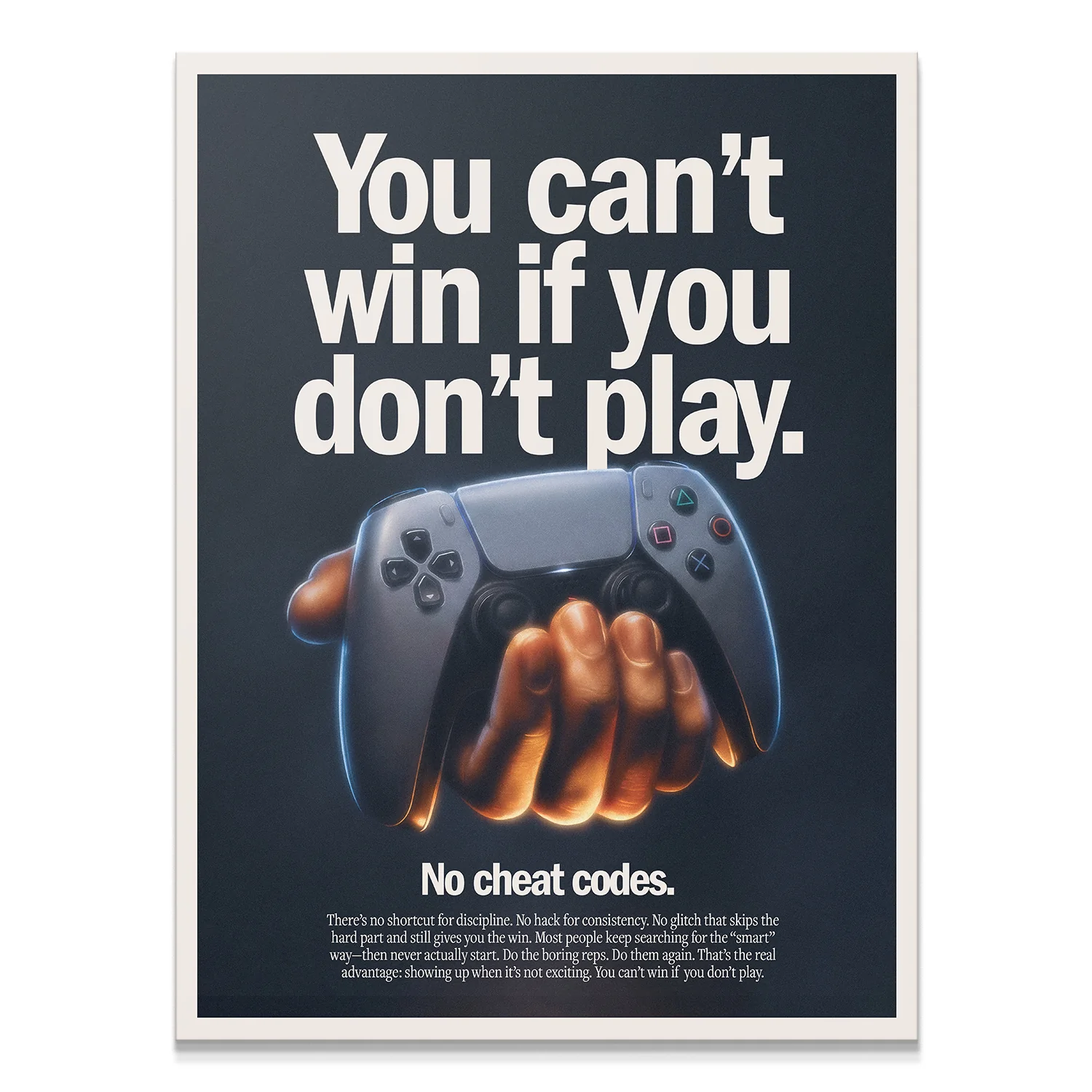 You Can't Win - Vintage Gaming Ad - Image 2